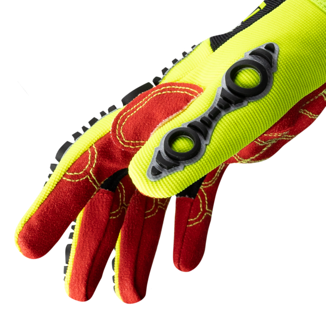 HexArmor EXT Rescue® 4012 First Responder Hi-Viz Gloves TP-X® Palm - A8 Cut