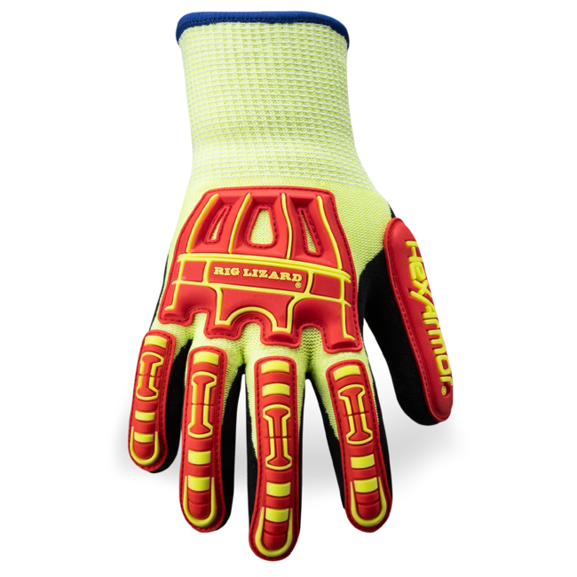 HexArmor Rig Lizard® Thin Lizzie™ 2091 Cut-Resistant Hi-Viz Gloves - A6 Cut
