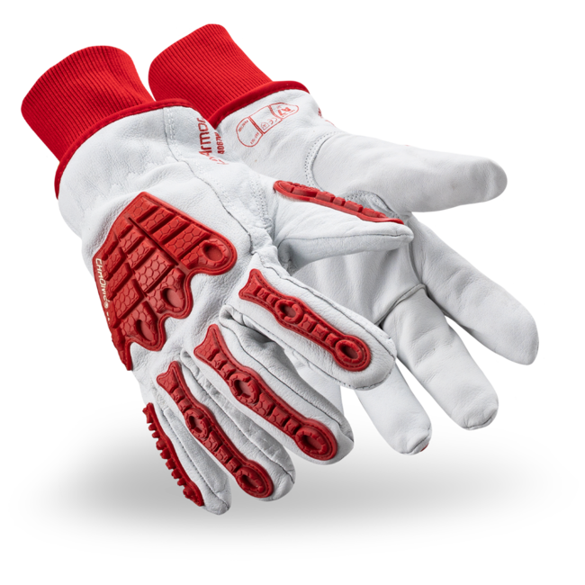 HexArmor Chrome SLT® Winter 4067 Cut-Resistant Hi-Viz Gloves - A7 Cut