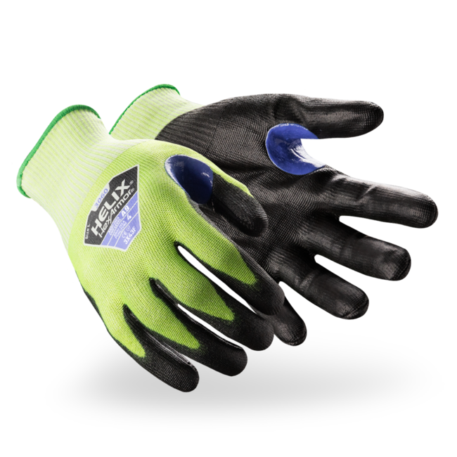 HexArmor Helix® 3060 Cut-Resistant Hi-Viz Gloves- A9 Cut