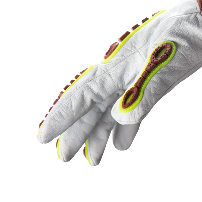 HexArmor HeatArmor® 5055 MIG/TIG Welding Gloves - Goatskin Leather - Gauntlet Cuff