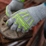 HexArmor Helix® 1074IMP Impact Resistant Fiberglass Gloves - Size XXS (5)