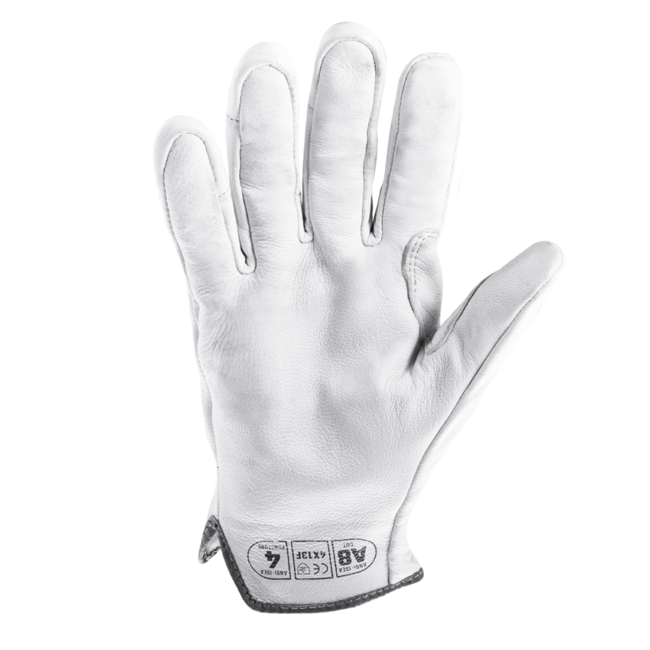 HexArmor Chrome Series® 4081 Cut-Resistant Gloves - A8 Cut - Goatskin Leather Palm