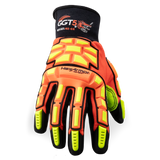 HexArmor GGT5® Mud Grip® 4021X Cut-Resistant Hi-Viz Gloves PVC Dots Palm - A8 Cut