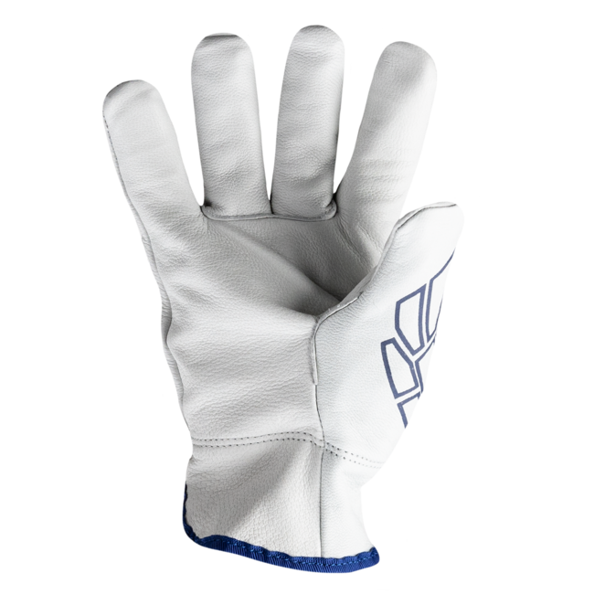 HexArmor SteelLeather® 5033 Mechanic's Gloves, A6 Cut - Goatskin Leather Palm