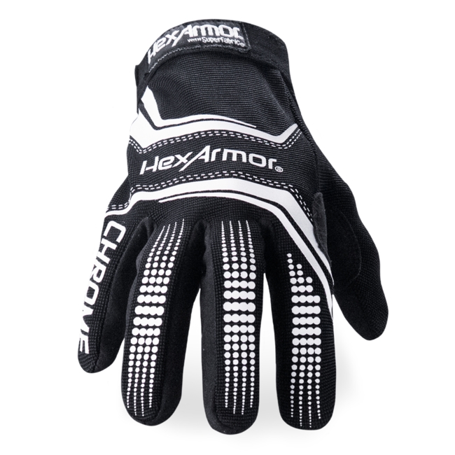 HexArmor Chrome Series® 4032 Cut-Resistant Gloves - A8 Cut - Synthetic Leather Palm
