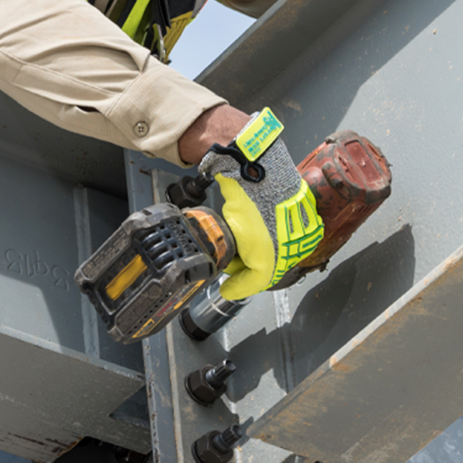 HexArmor Rig Lizard® Thin Lizzie™ 2092 Cut-Resistant Hi-Viz Gloves - A4 Cut