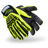 HexArmor Chrome Series® 4026 Impact-Resistant Gloves  - PVC Dots - A8 Cut