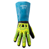 HexArmor HexChem® 7071 Chemical-Resistant HI-Viz Gloves - A4 Cut
