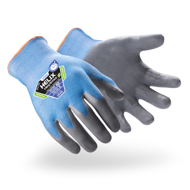 HexArmor Helix® 2066 High-Flex Seamless Gloves - Diamond Shell