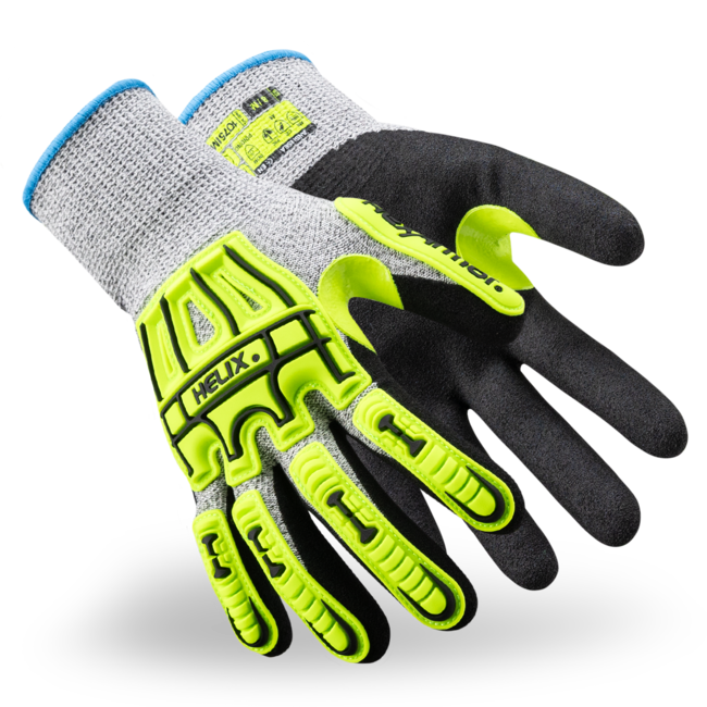 HexArmor Helix® 1075IMP Impact Resistant Fiberglass Gloves - Size M (8)
