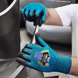 HexArmor Helix® 3055 Bamboo TwinFlex® Abrasion Resistant Gloves - A4 Cut