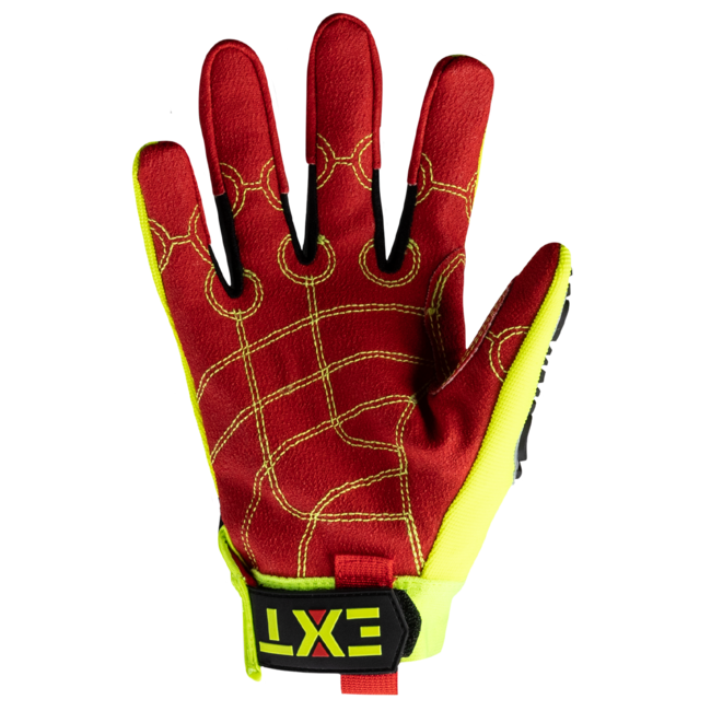HexArmor EXT Rescue® 4012 First Responder Hi-Viz Gloves TP-X® Palm - A8 Cut