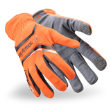 HexArmor Chrome SLT® 4072 Lightweight Leather Palm Cut-Resistant Hi-Viz Gloves - A6 Cut
