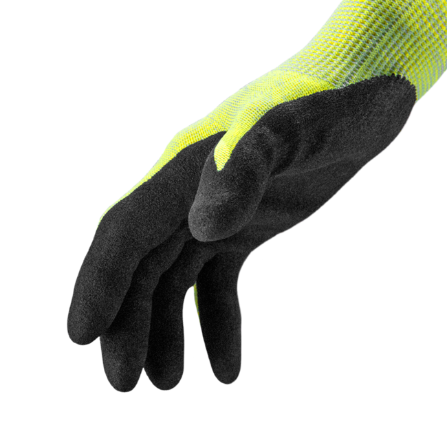 HexArmor Helix® 2062 Core9™ Technology Cut-Resistant Hi-Viz Gloves - A9 Cut (12-Pack)