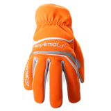HexArmor Chrome SLT® 4075 Lightweight Leather Palm Cut-Resistant Hi-Viz Gloves - A6 Cut