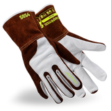 HexArmor HeatArmor® 5054 MIG/TIG Welding Gloves - Goatskin Leather - Gauntlet Cuff