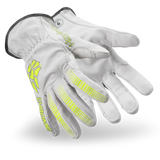 HexArmor Chrome Series® 4081 Cut-Resistant Gloves - A8 Cut - Goatskin Leather Palm