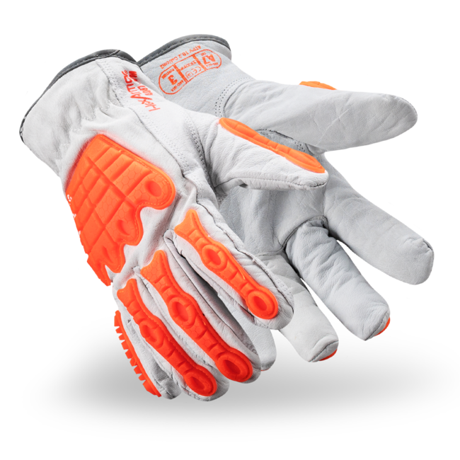 HexArmor Chrome SLT® 4067 Cut-Resistant Hi-Viz Gloves - A7 Cut - Arc Flash CAT 2