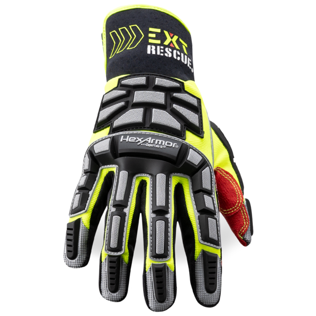 HexArmor EXT Rescue® 4011 First Responder Hi-Viz Gloves TP-X® Palm - A8 Cut