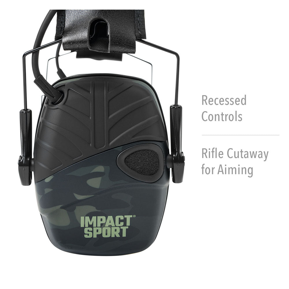 Howard Leight Impact Sport Folding Over-the-Head Earmuffs - NRR 22 dB (2-Pack)
