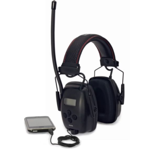 Howard Leight 1030331 Sync Radio Digital AM/FM/MP3 Earmuffs - NRR 25 dB